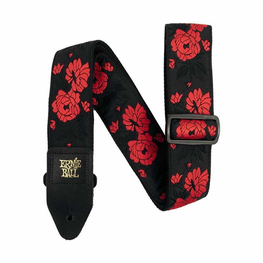 Ernie Ball 5335 Jacquard Gitarrengurt - Tango Rose