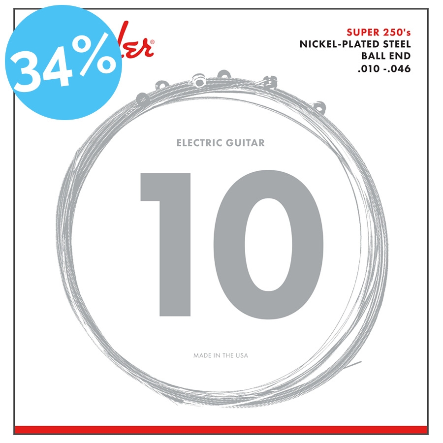 Fender 250r Super Nickel Plated Guitar Strings