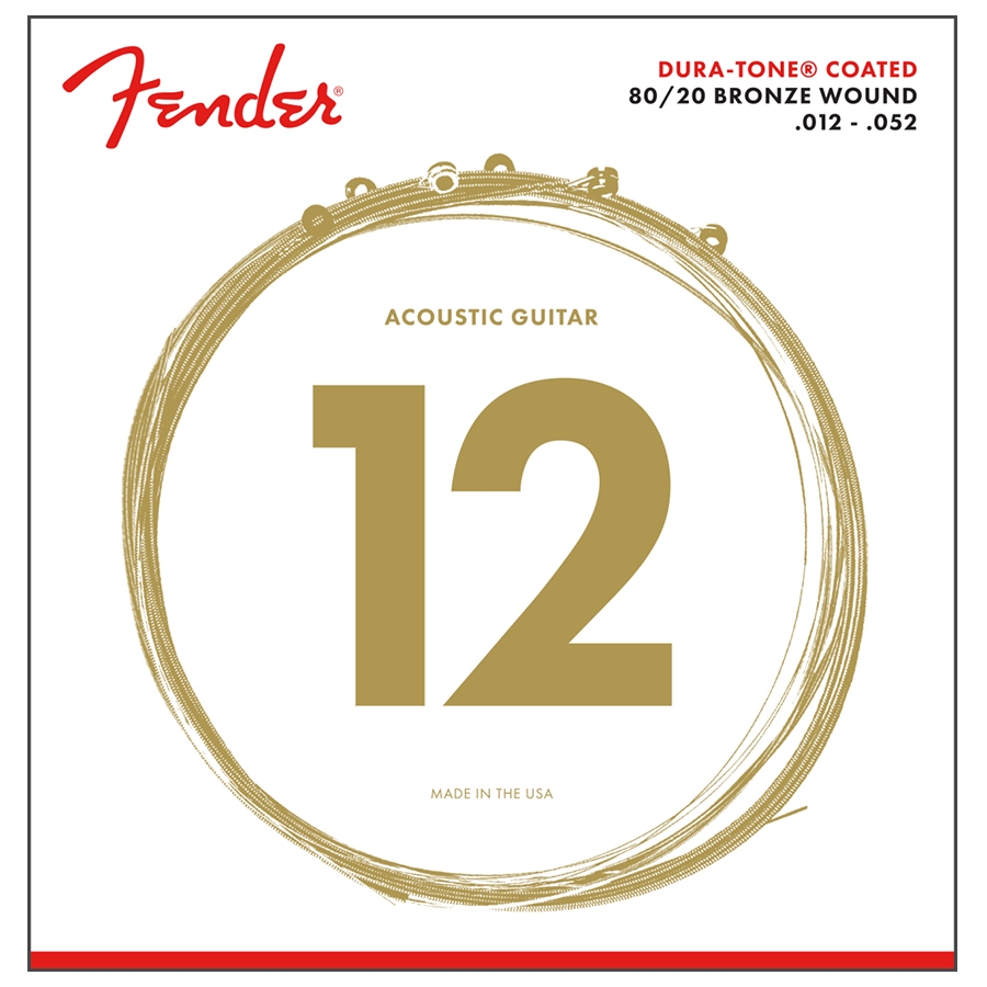 Fender 880L Dura-Tone Coated Guitar Strings