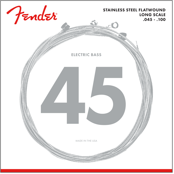 Fender 9050L Stainless Flatwound - Bassnaren