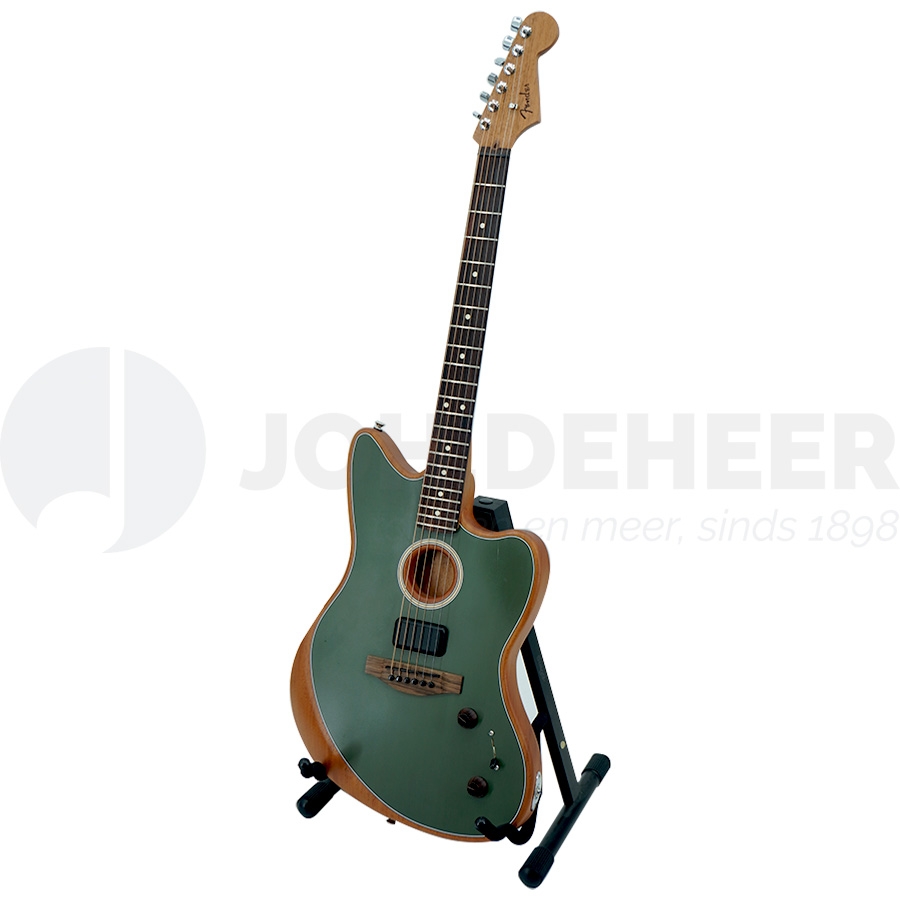 Fender Acoustasonic Player Jazzmaster - Olive - Occasion