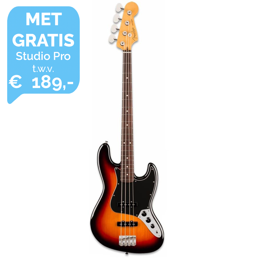 Fender American Professional Classic Jazz Bass - 3-Colour Sunburst