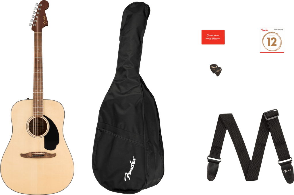Fender California Standard Redondo Western gitaarpack