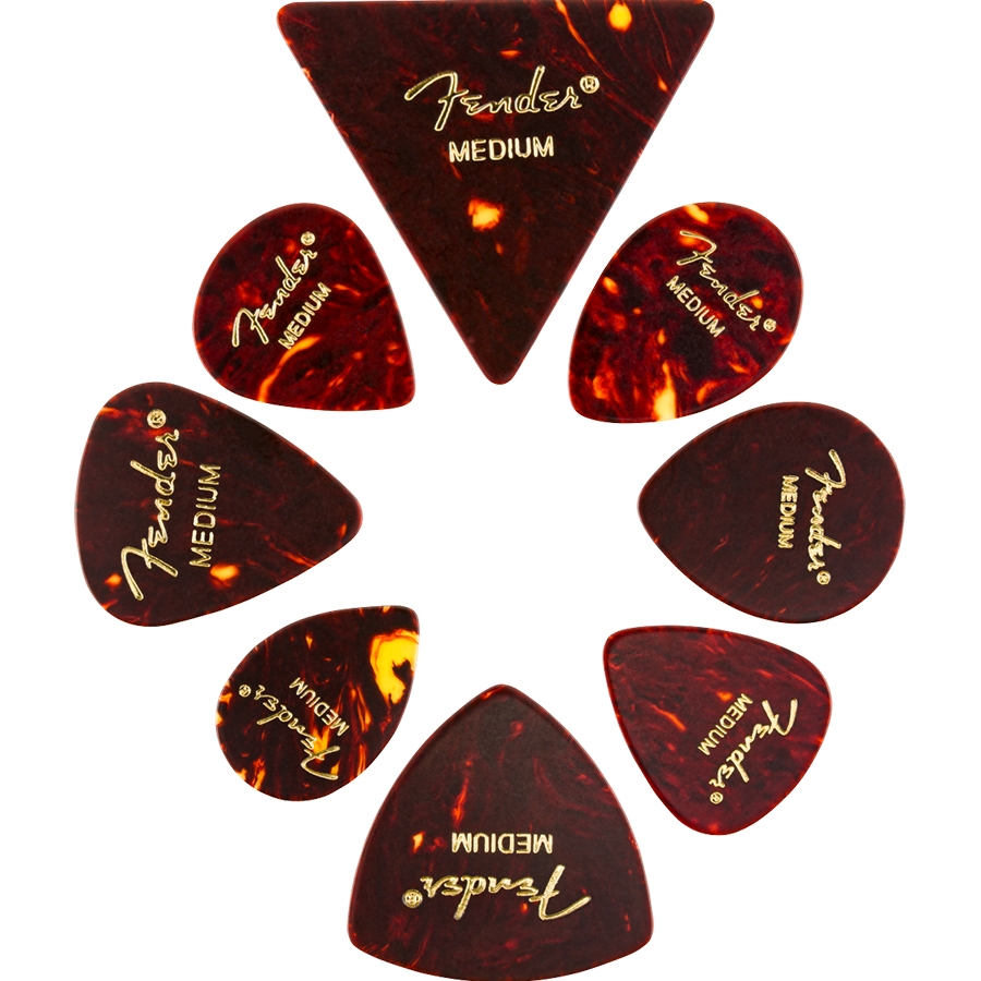 Fender Celluloid Medley 8 Plectrumset