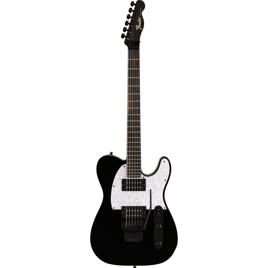 Fender Ltd Player Fusion Telecaster HH floyd rose zwart