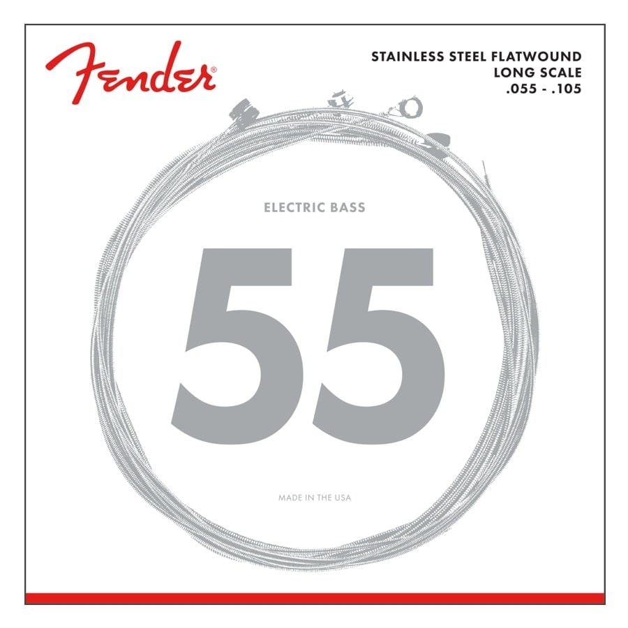 Fender Stainless 9050M Flatwound Bassnaren
