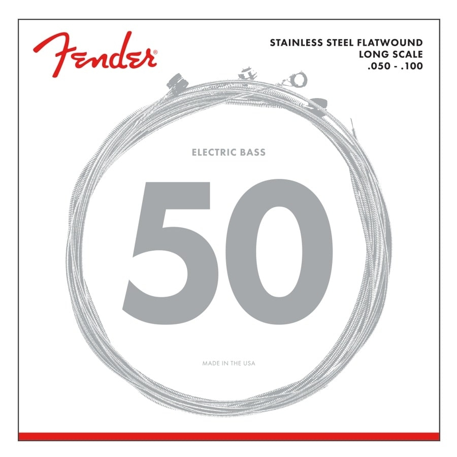 Fender Stainless 9050ML Flatwound Bassnaren