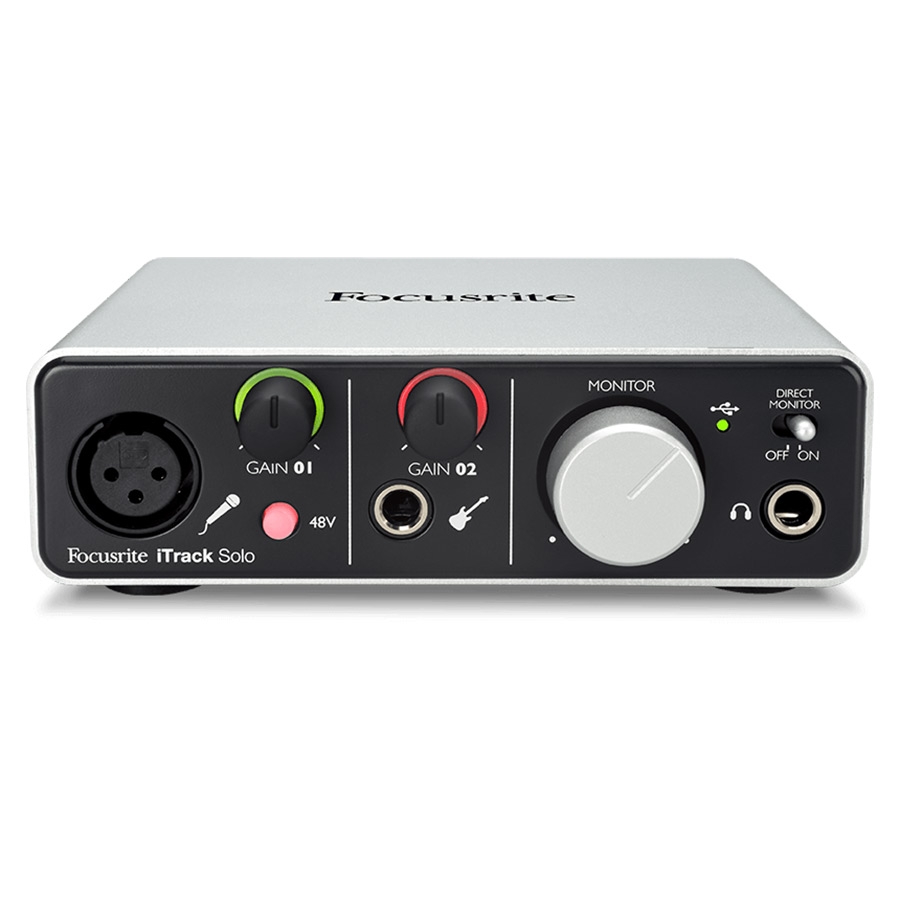 Focusrite Itrack Solo Lightning IOS Audio Interface