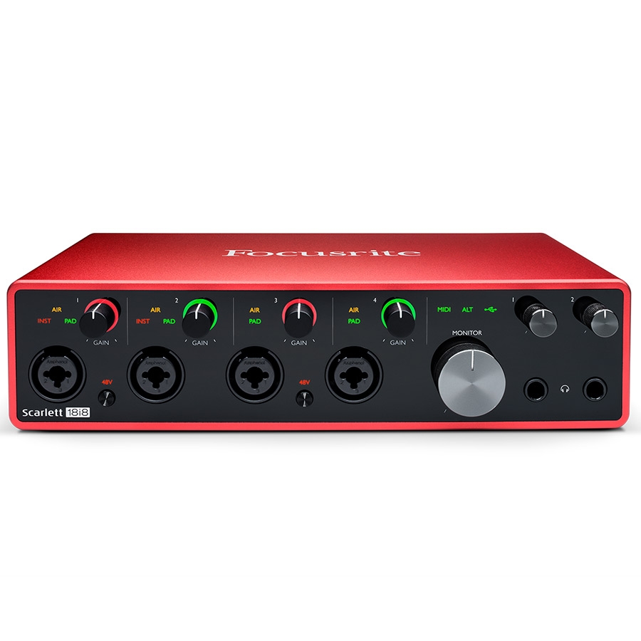 Focusrite Scarlett 18i8 3rd Gen Audio Interface
