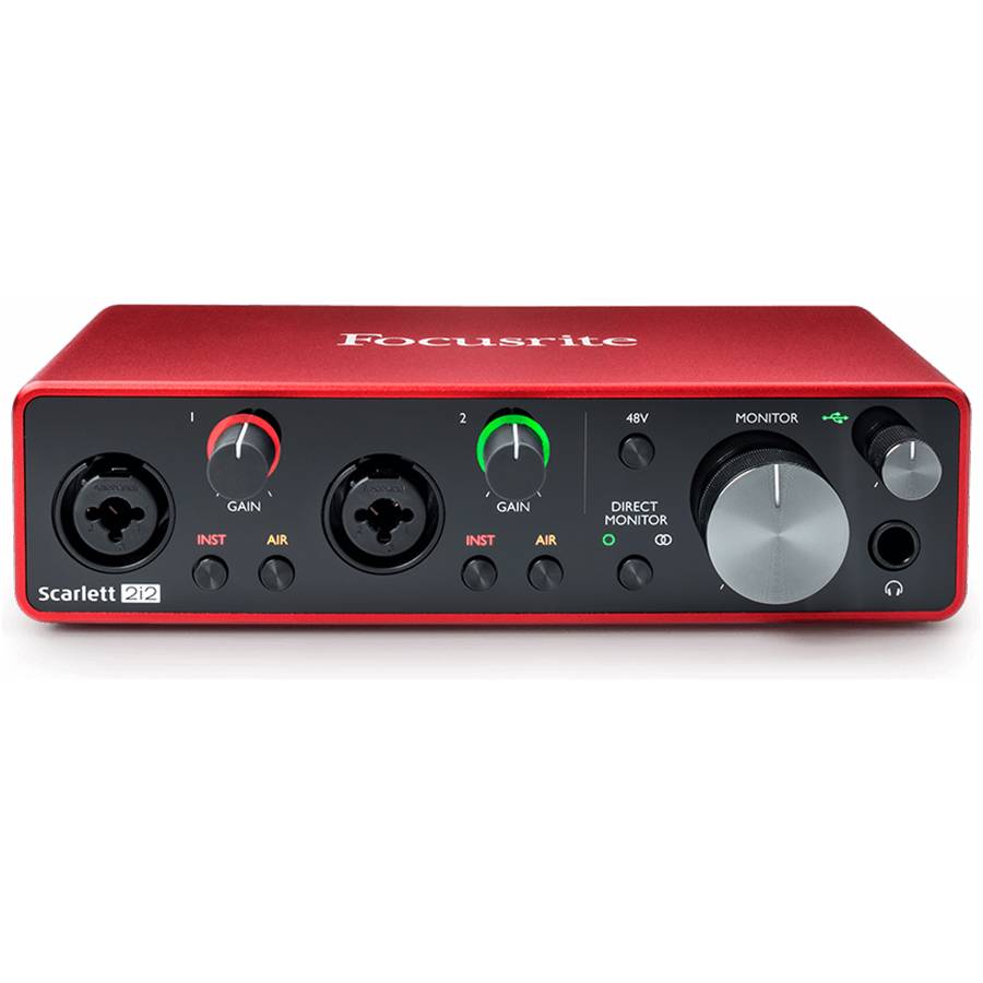 Focusrite Scarlett 2i2 3rd Gen Audio Interface