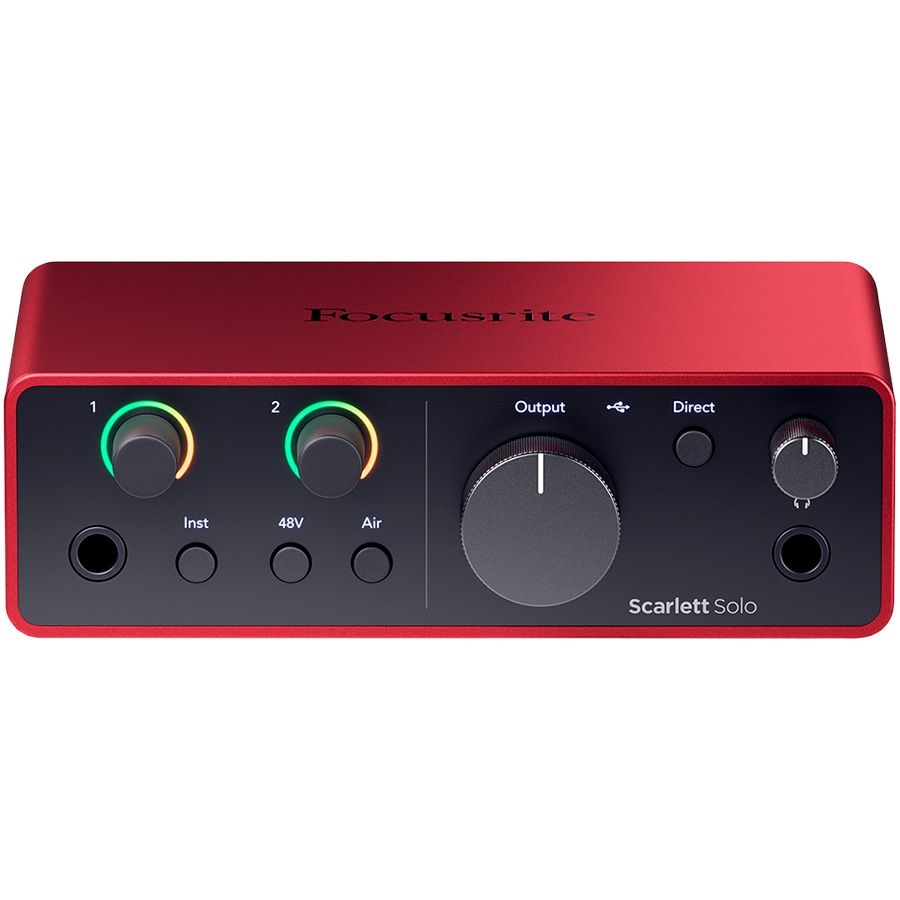 Focusrite Scarlett Solo 4th Gen Audio Interface