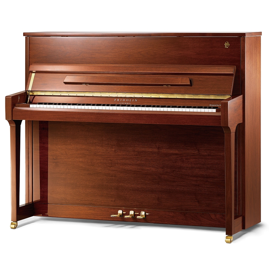 Fridolin Schimmel F121T Klavier - Walnuss Poliert