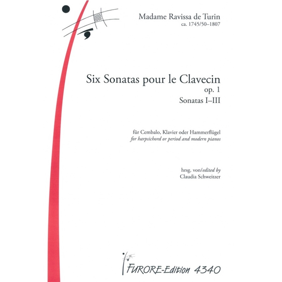 Furore 4340 Six Sonatas Pour Le Clevecin