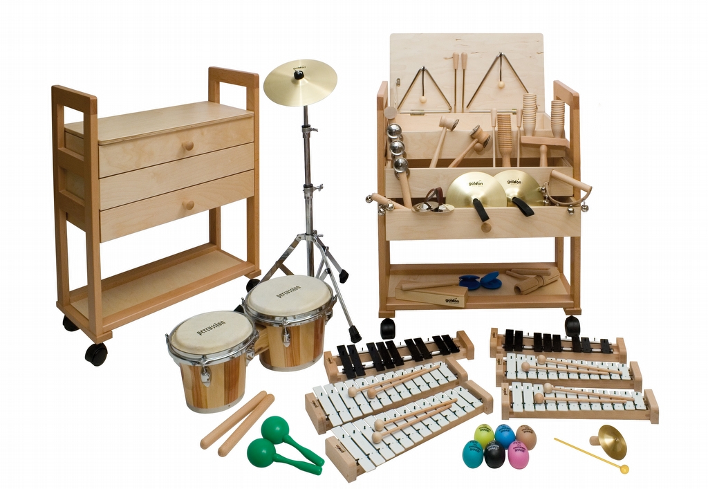 Goldon Muziektrolley set 1