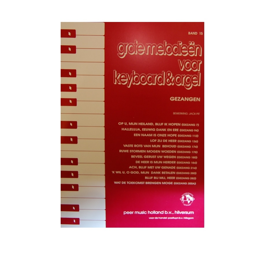 Grote melodieën voor keyboard & orgel band 15