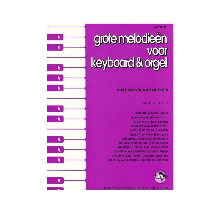 Grote melodieën voor keyboard & orgel band 2