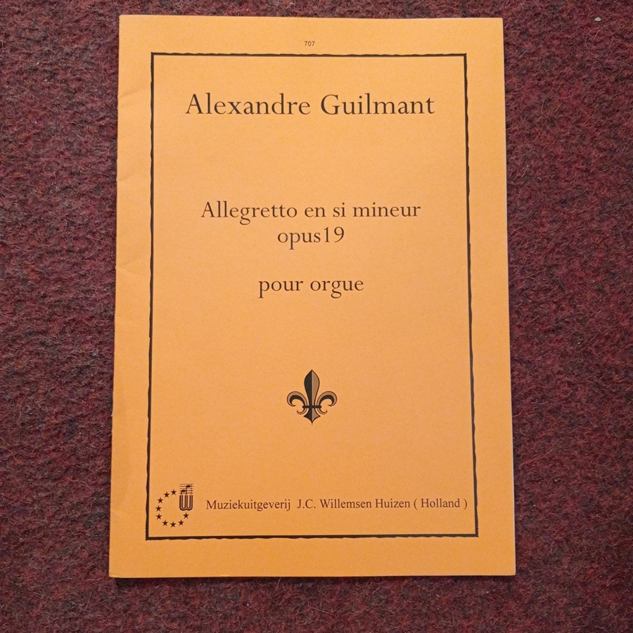 Guilmant Allegretto Op.19 Organ