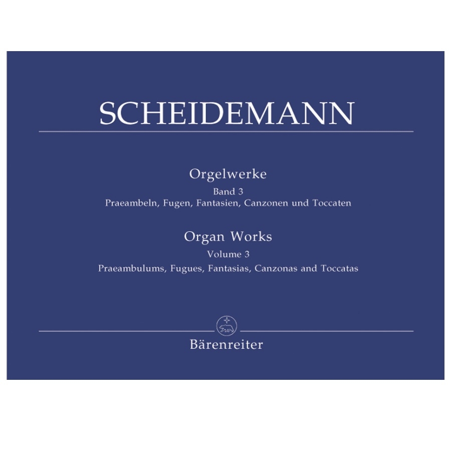 H. Scheidemann - Orgelwerke 3 Bärenreiter