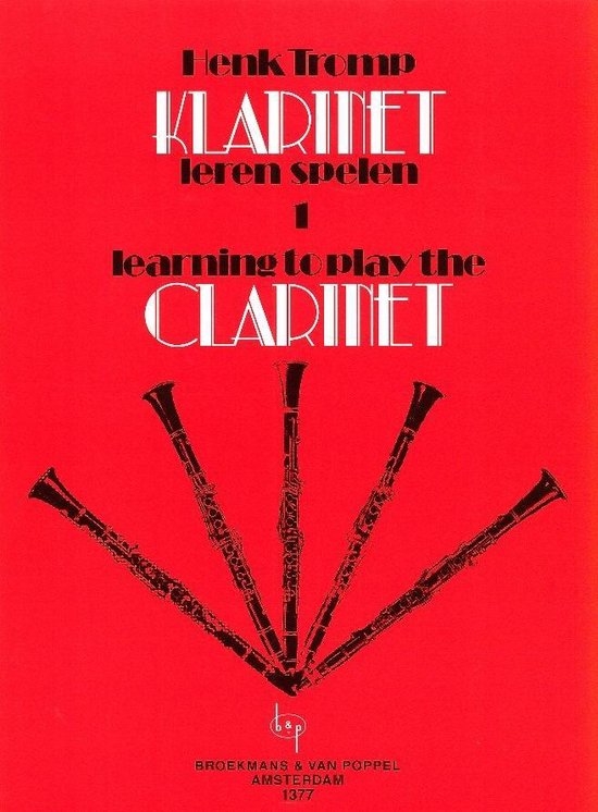 Klarinet Leren Spelen 1 Henk Tromp