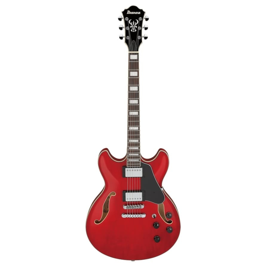 Ibanez AS73 - Hollow-Body Gitaar - Transparent Cherry Red