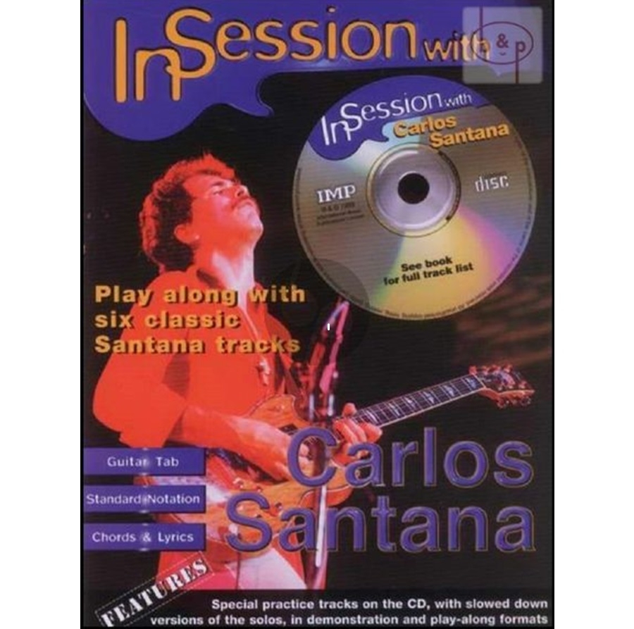 In Session With Carlos Santana For Guitar