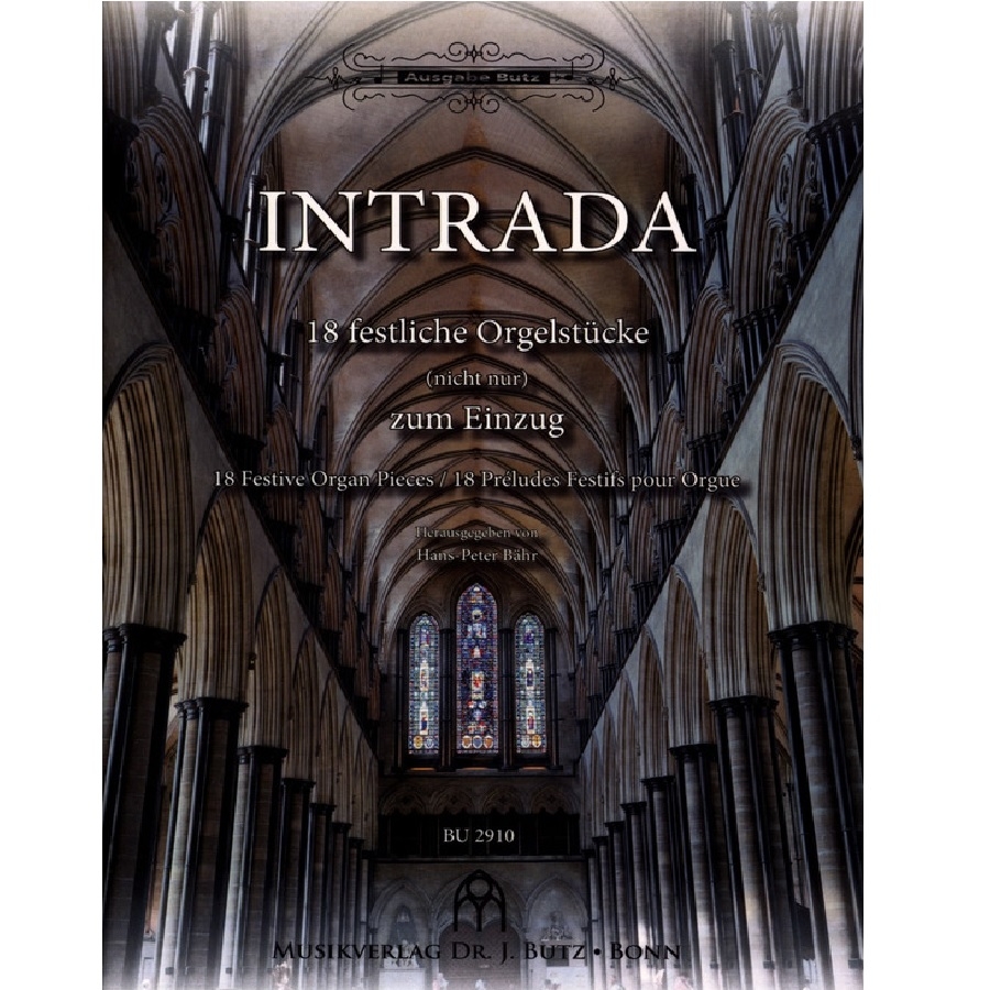 Intrada - 18 festliche Orgelstücke BUT2910