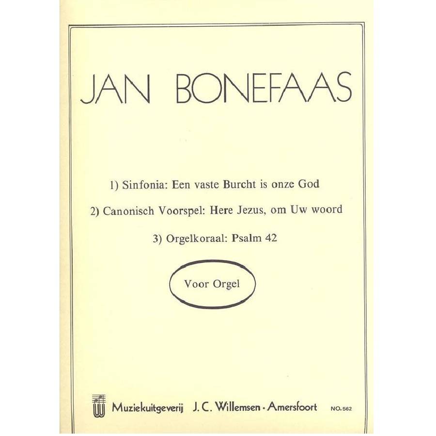 Jan Bonefaas - 3 orgelwerken