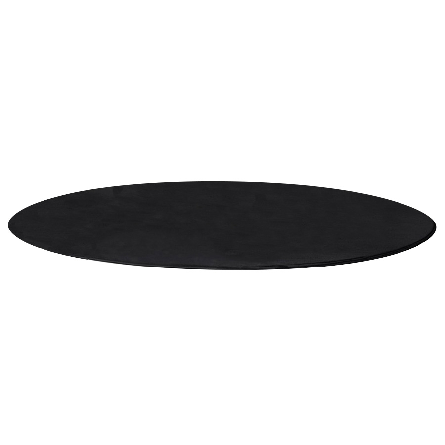 Joh.deHeer Grand Piano Carpet Round 175 - Black