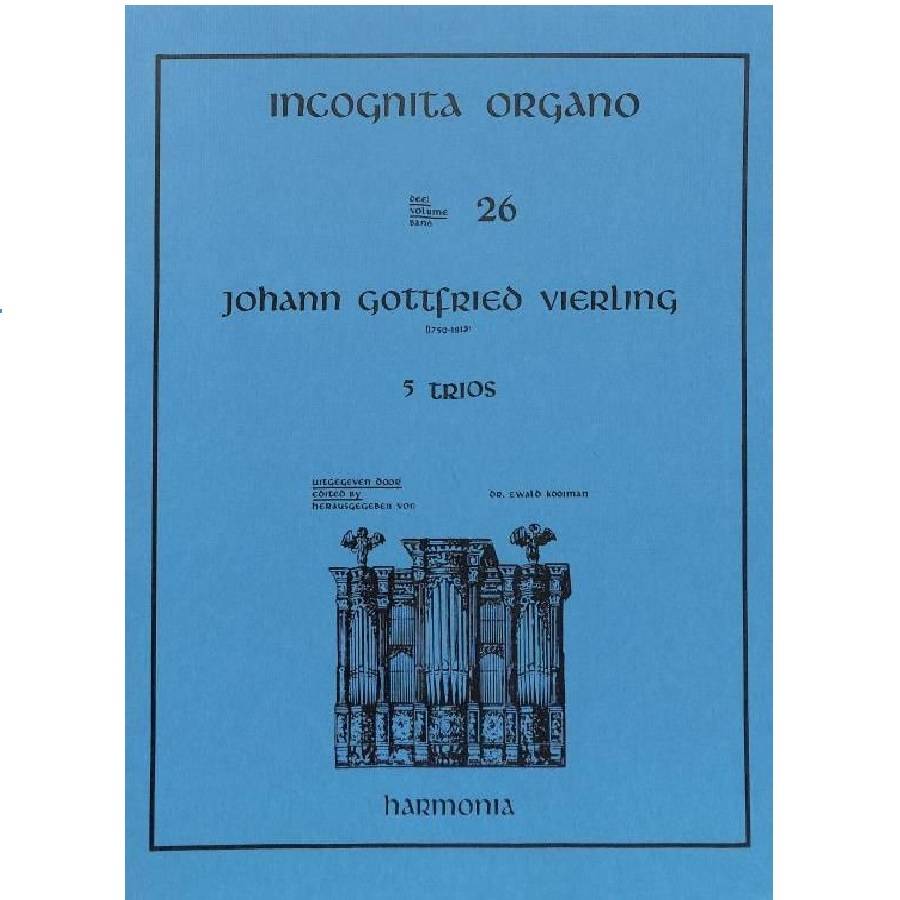 Johann Gottfried Vierling - 26 Incognita Organo HU3565