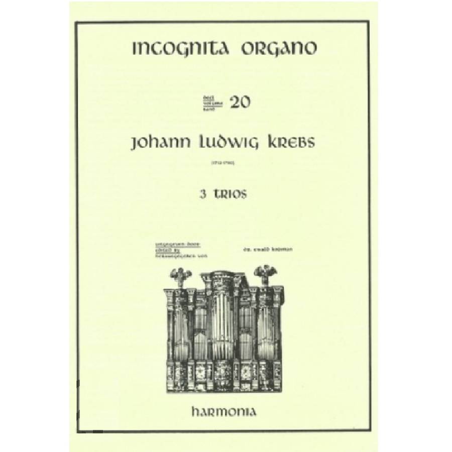 Johann Ludwig Krebs - 20 Incognita Organo HU3402