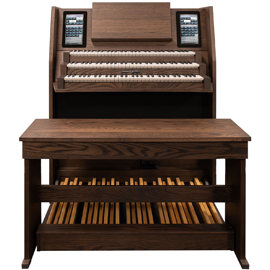 Johannes de Heer SVO-3 Sweelinq Virtueel Orgel - Bruin