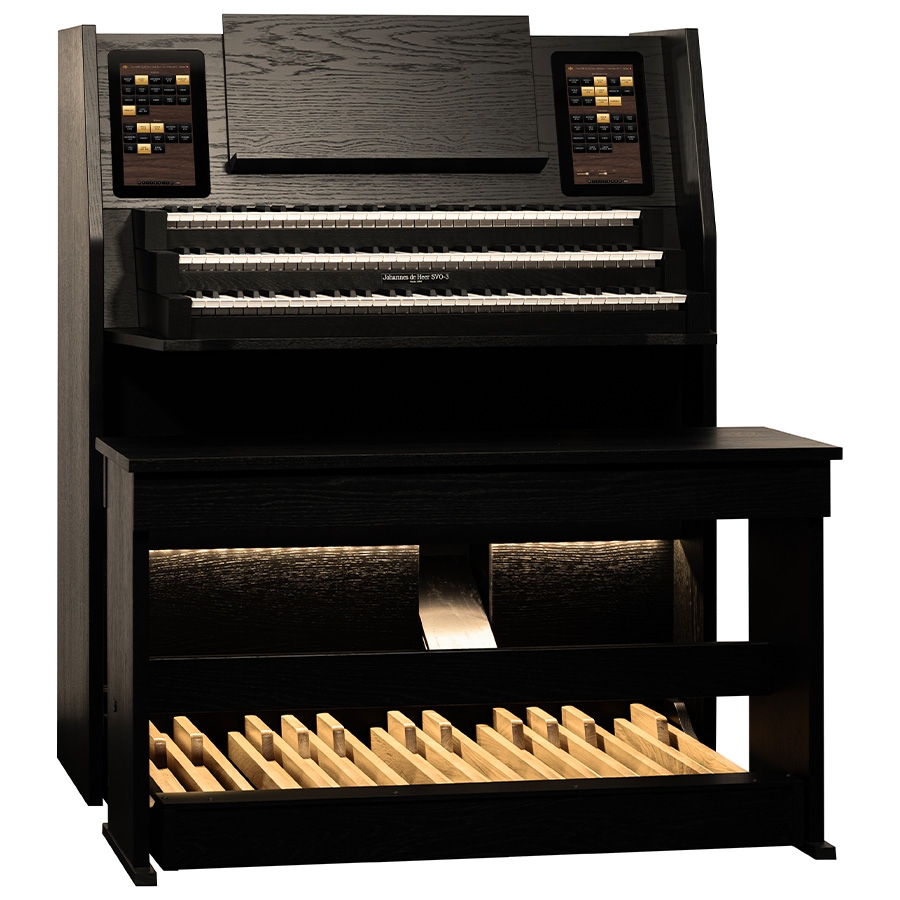 Johannes de Heer SVO-3 Sweelinq Virtueel Orgel - Zwart