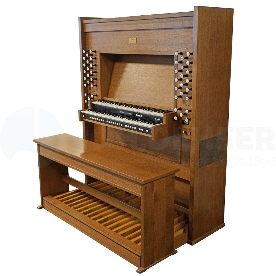 Johannus Kabinet Exclusive Design - Donker Eiken