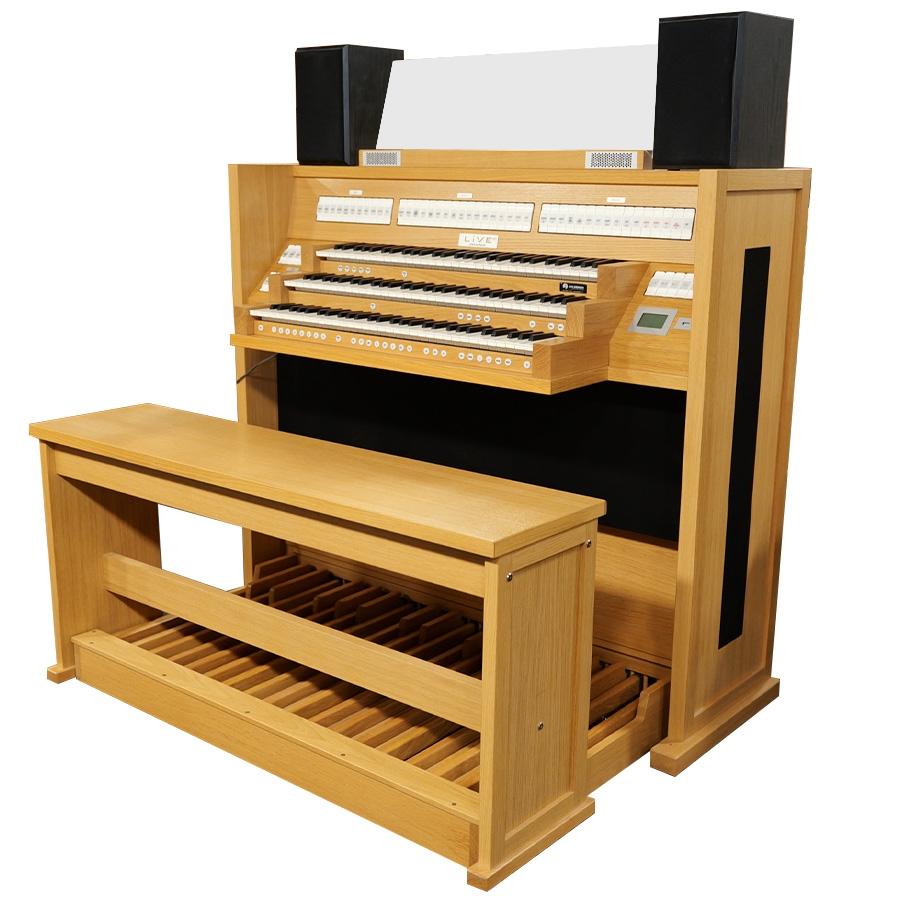 Johannus Live 3T Gebrauchtorgel Light Oak