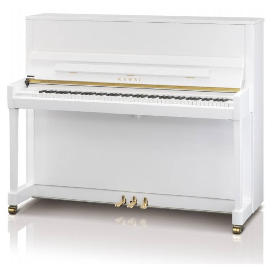 Kawai K-300 WHP Piano - Weiß Poliert