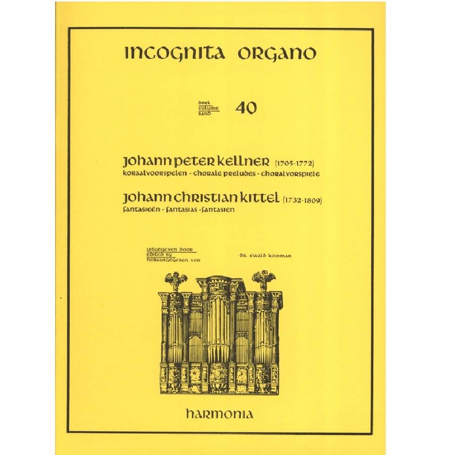 Kellner en Kittel - 40 Incognita Organo HU3880