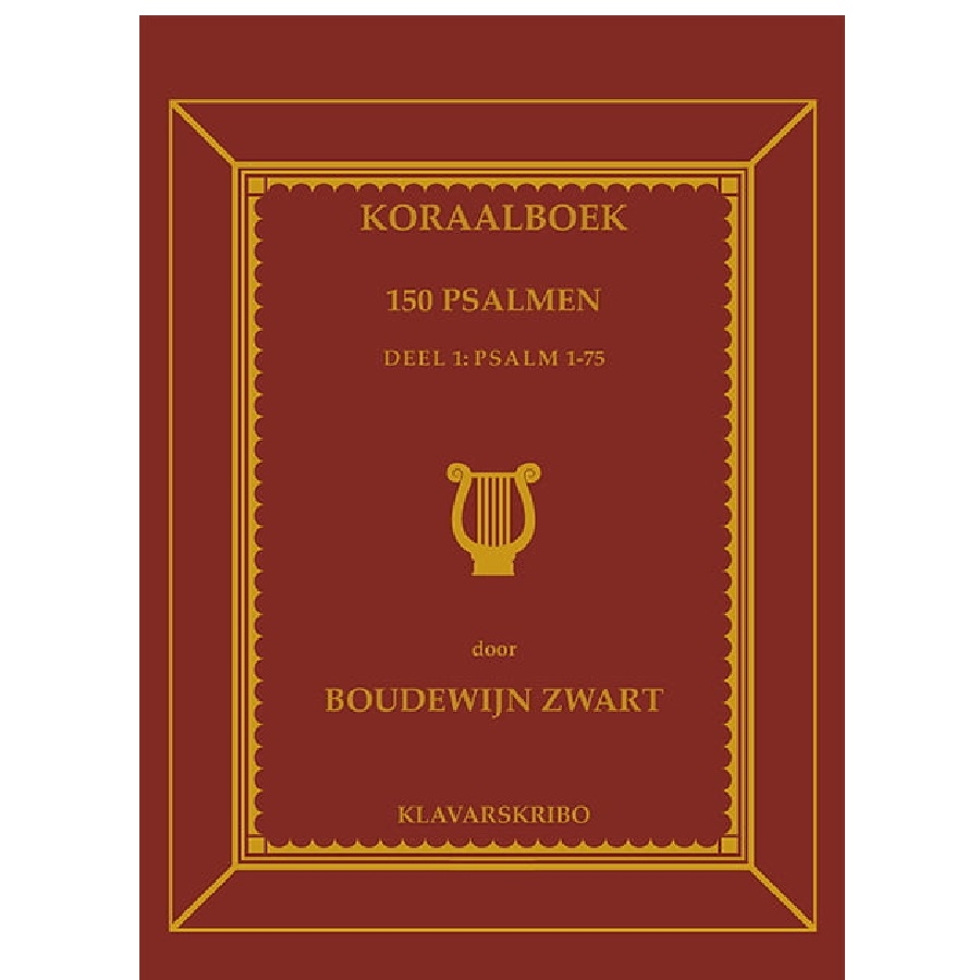 Klavar - Koraalboek Boudewijn Zwart 28750