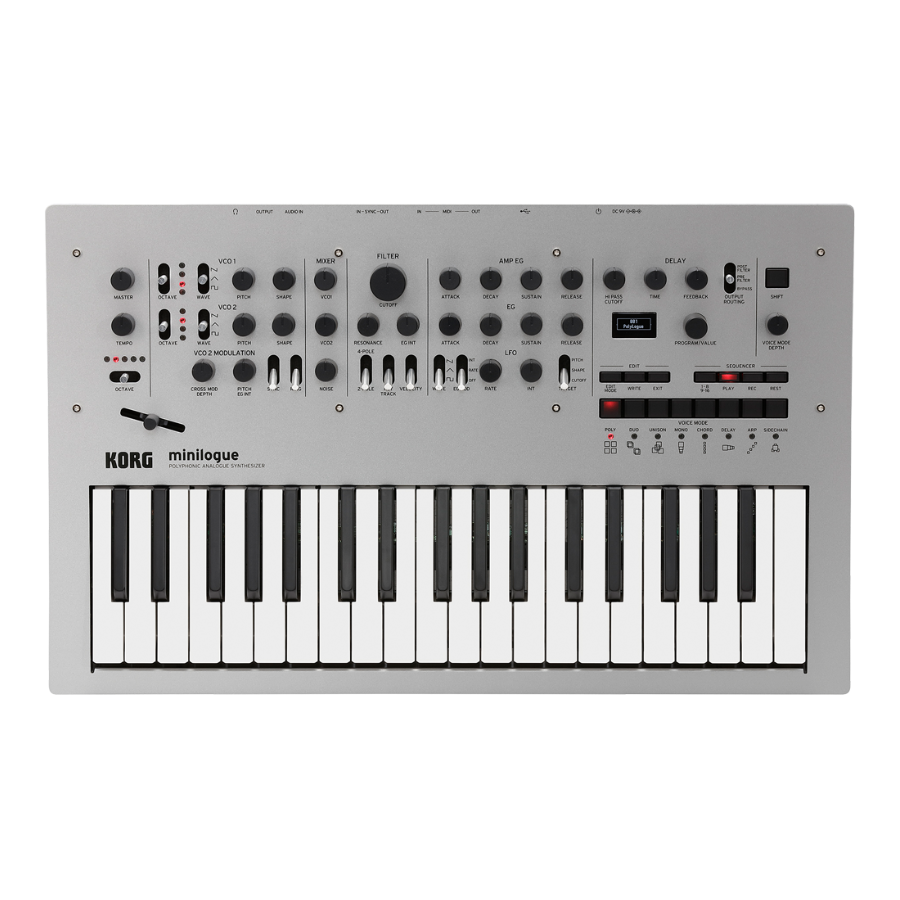Korg Minilogue Analoger Synthesizer B-Stock