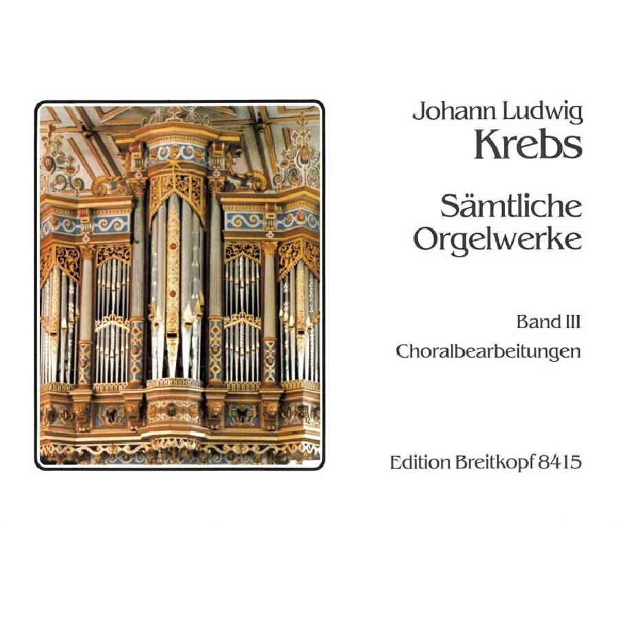 Krebs - Vol. 3: Chorale settings