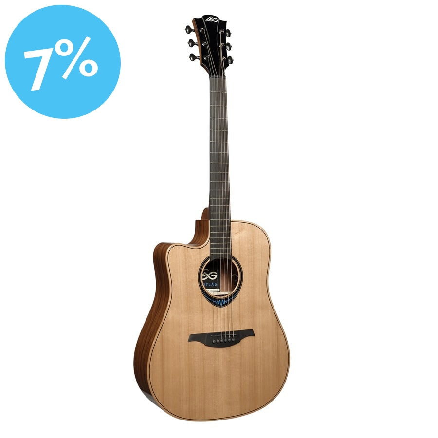 Lag BlueWave TLBW2DCE - Left-Handed Dreadnought