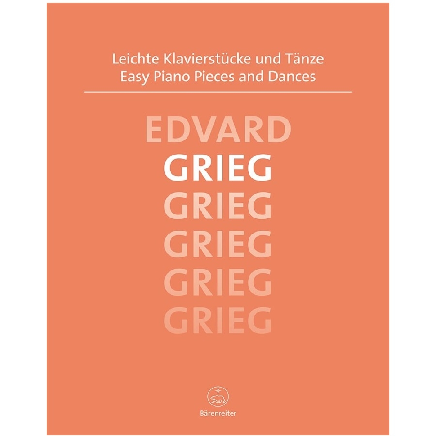 Leichte Klavierstücke und Tänze - Grieg Bärenreiter