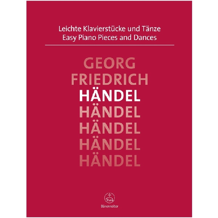 Leichte Klavierstücke und Tänze - Händel Bärenreiter