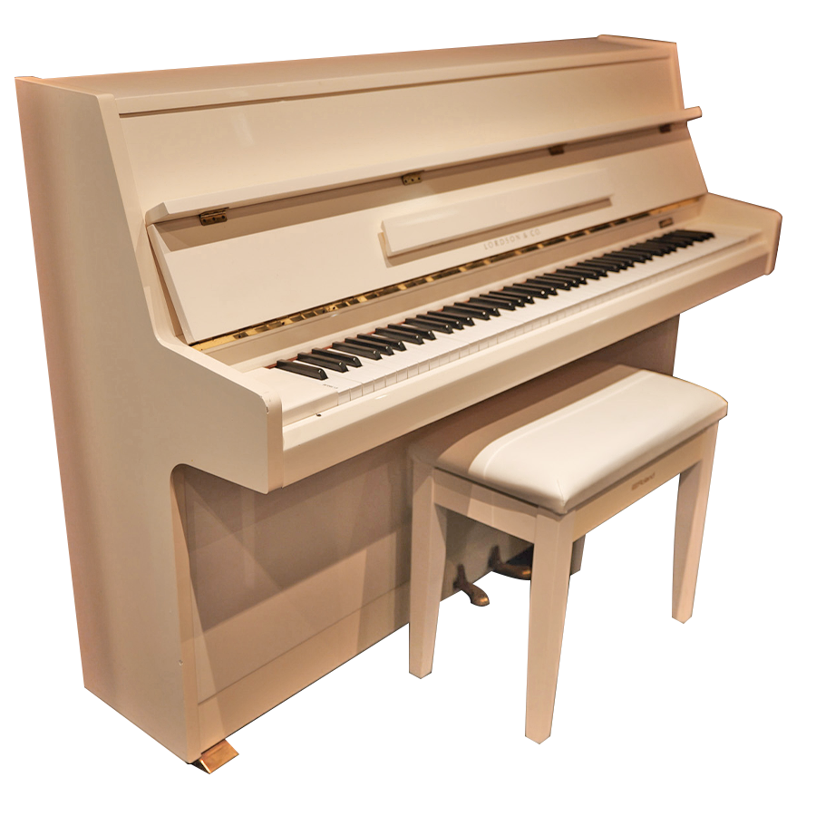 Lordson U810 Akoestische Piano Wit (1985) 