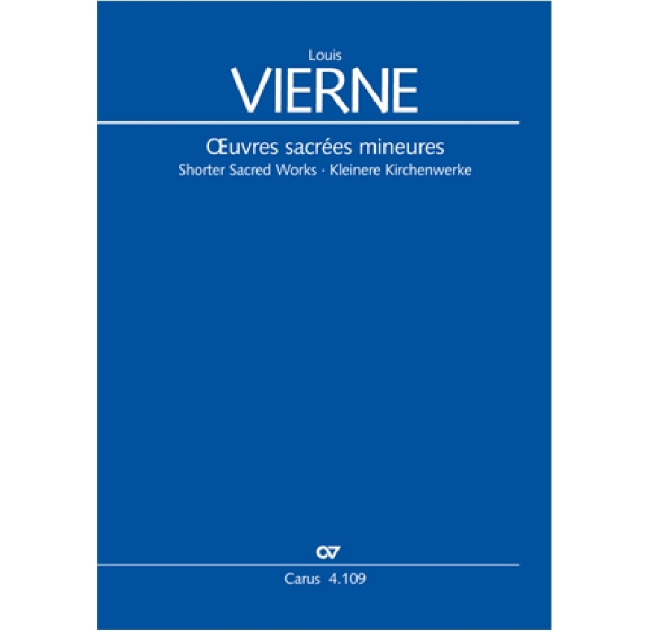 Louis Vierne - Shorter Sacred Works CV410903