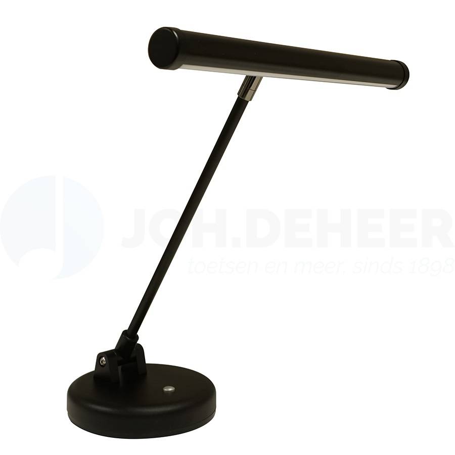 Ludio PL-50BM Klavierlampe - Schwarz Matt