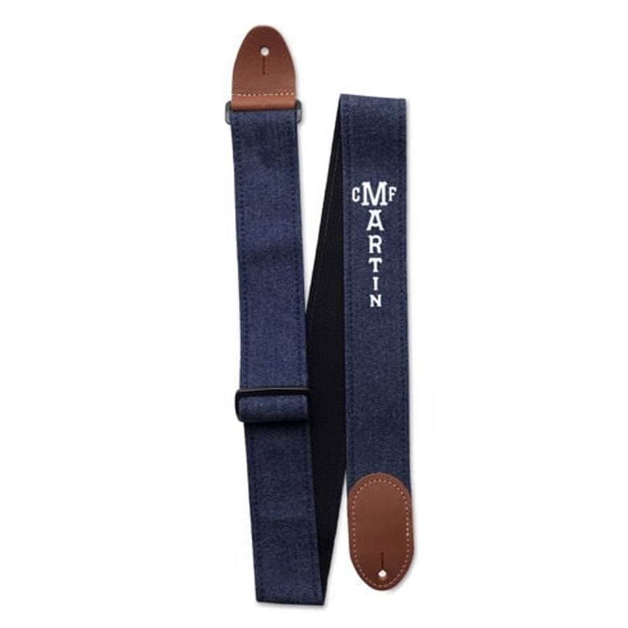 Martin A0077 Eco-Denim Guitar Strap