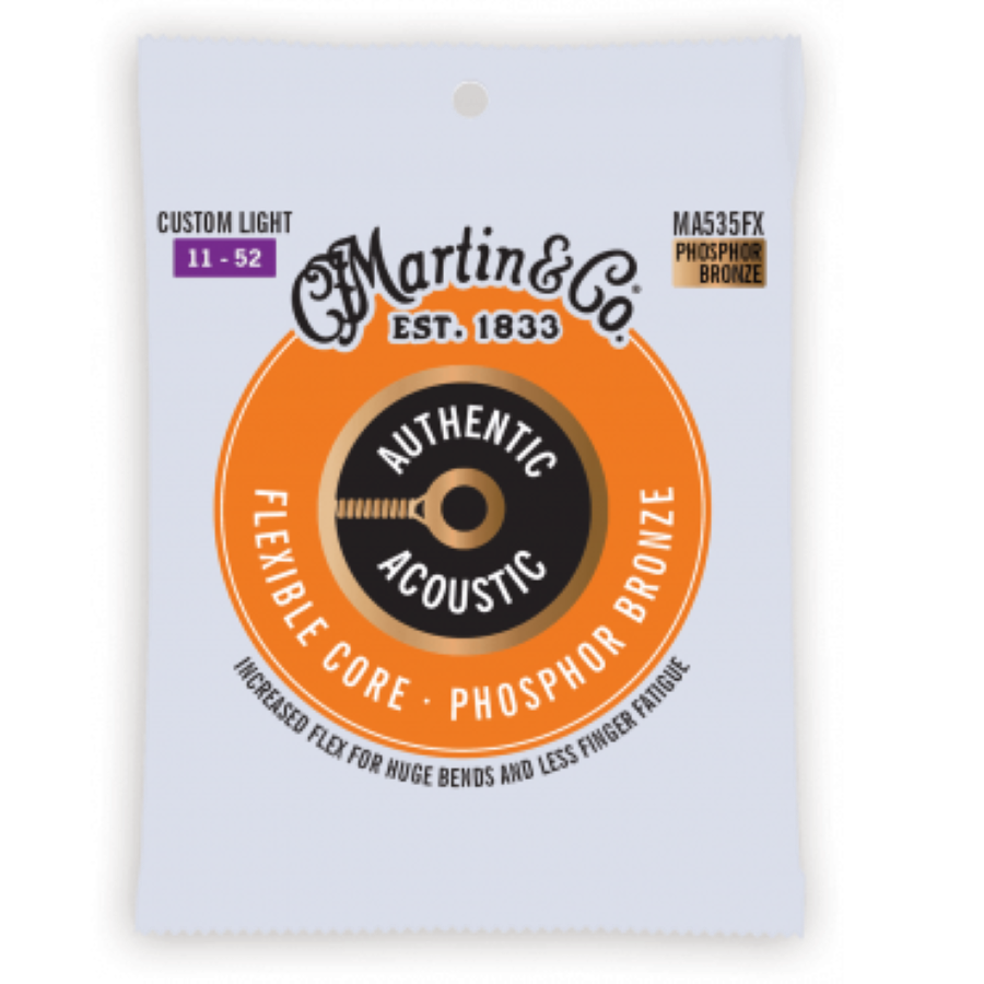 Martin Authentic Acoustic Flexible Core - Westernsnaren - .11 - .52