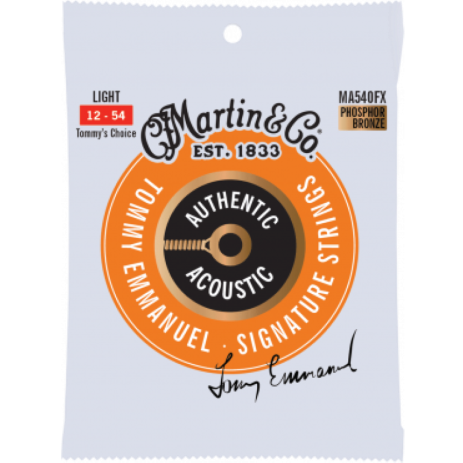 Martin Authentic Acoustic Flexible Core - Western Strings - .12 - .54