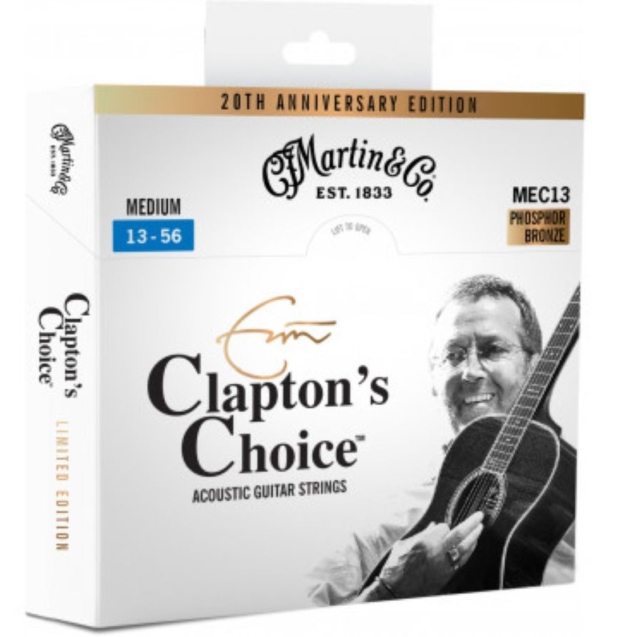 Martin Eric Clapton Signature Medium Westernsnaren - .13 - .56