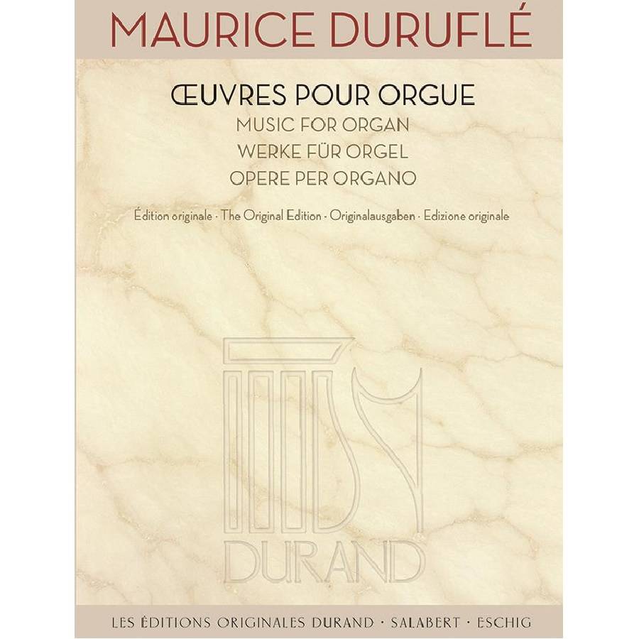 Music for organ - Maurice Duruflé